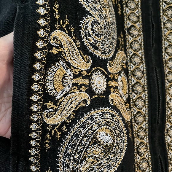 Susan Graver size L AMAZING jean jacket! This one is a show stopper! EUC - Picture 5 of 6